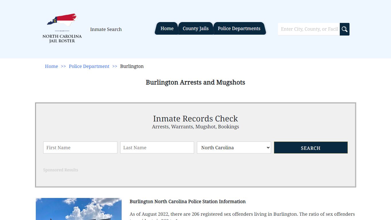Burlington Arrests and Mugshots | North Carolina Jail Roster