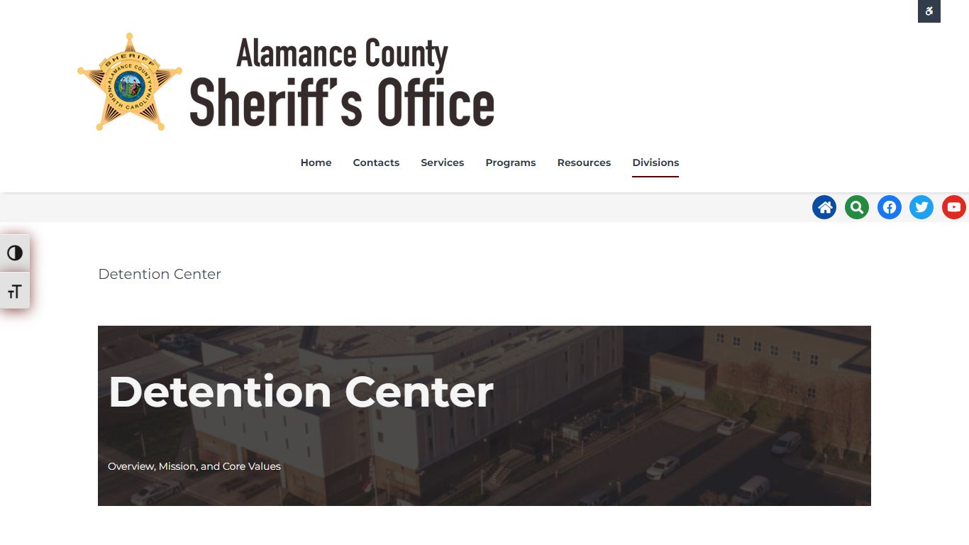 Detention Center – Sheriff's Office - Alamance County